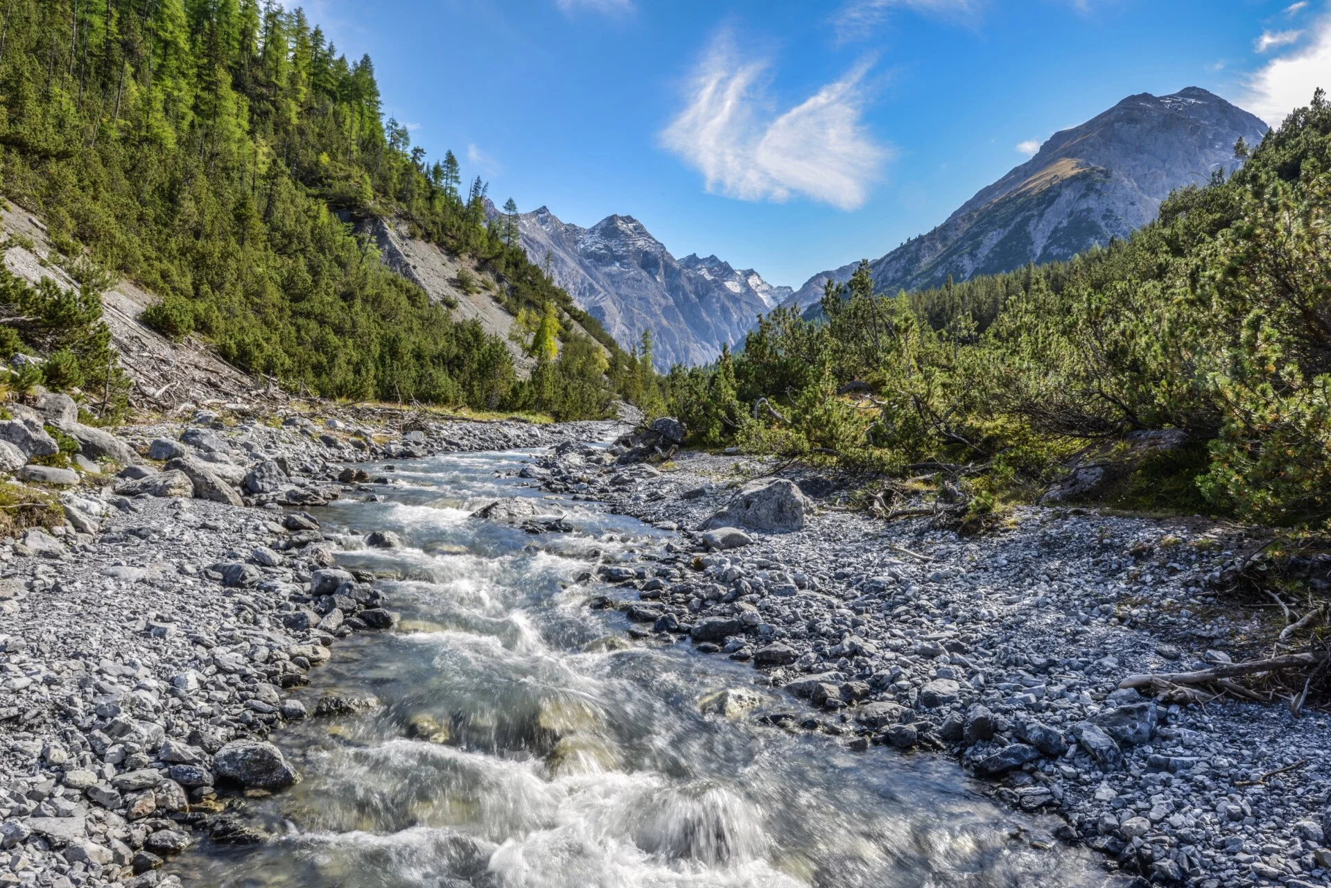 Ova da Cluozza, Schweizerischer Nationalpark (Foto © Hans Lozza)